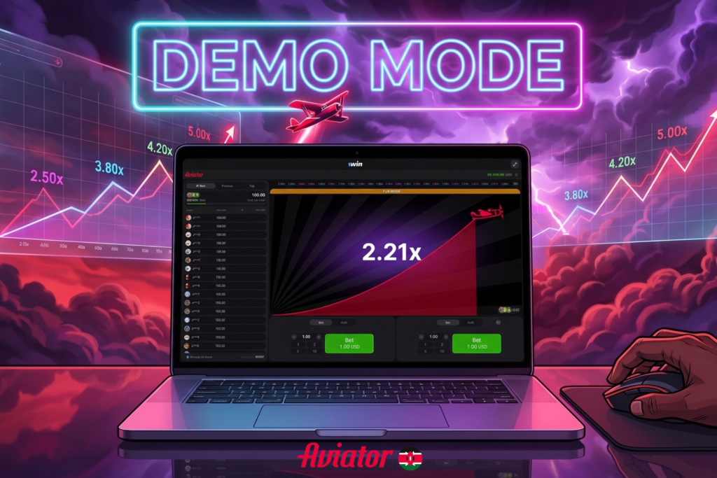 Kenyan players who want to test the Aviator game without risking money can use demo mode on most local betting platforms that offer the game